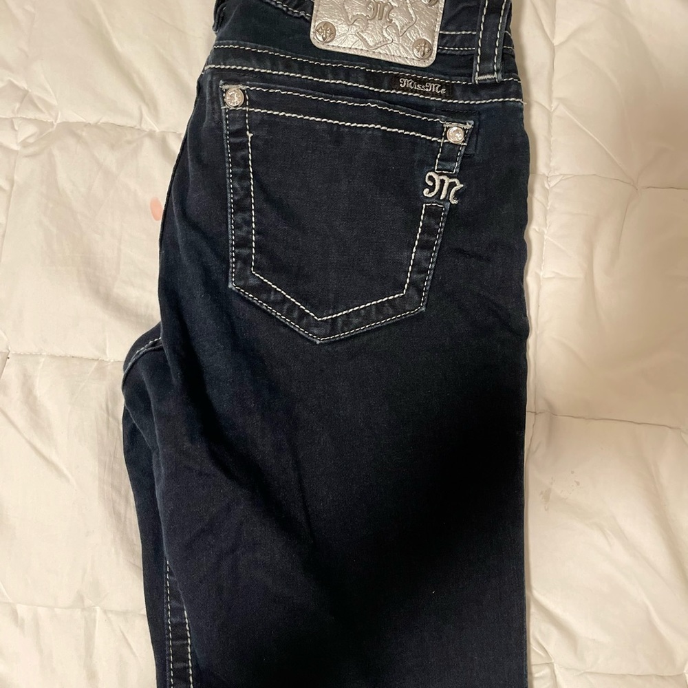 Miss Me size 31 medium  rise skinny Jean perfect condition